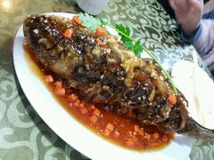 浇汁鱼-西夏回族烧麦馆(牡丹街店)