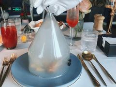 低温烟熏鸭胸配橙香蛋黄酱-L'amour澜茉·轻法餐