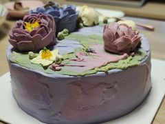 “流光印象派”红丝绒玫瑰洛神花蛋糕-派悦坊·甜品·蛋糕(日坛店)