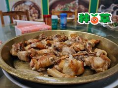农家铜盘蒸鸡-苏记农家菜馆