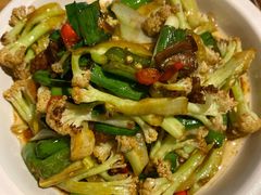 干锅有机花菜-胖老汉椒麻鸡清真新疆菜(西御街店)