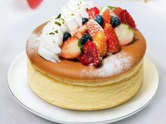 草莓舒芙理芝士蛋糕-KNOTKNOT珞珞·日式甜品(K11店)