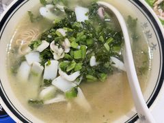 青咸菜目鱼汤面-老地方面馆(思南路店)