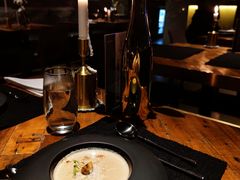 卡布奇诺蘑菇汤配牛肝菌-AZUL by FUEL蓝色·法式酒馆(琶醍店)