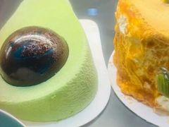 绿色星丸子蛋糕-星巴克臻选(嘉定疁城国际店)