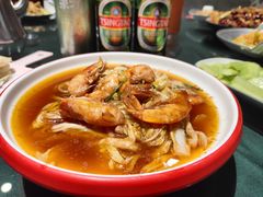 大虾烧白菜-叶派龙虾•招牌香辣蟹·海鲜(中海国际店)