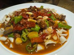 鲜椒羊肉皮带面-毡房姑娘·新疆菜·烧烤