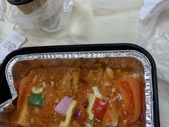 鲜茄带骨猪扒焗饭-和平馆·地道港澳茶餐厅(西门口店)