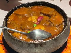 养生黑豆腐-千百味红餐厅·江西菜(绿地双子塔店)