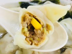 玉米鲜肉大馄饨-复旦张江校区食堂