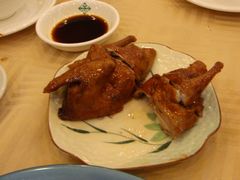 烤乳鸽，不够石岐佬好吃-小榄公饭店(西区彩虹店)