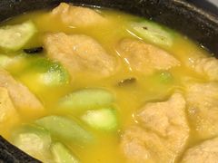 丝瓜榛蘑豆汤-天厨妙香素食餐厅(清华店)