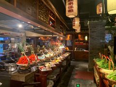 自助取餐区-二十八里太湖船菜(吉祥路店)