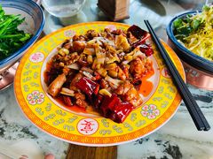 桃仁剔炒鸡-那家小馆•北京菜•烤鸭(香山店)