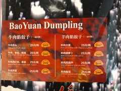 菜单-宝源饺子(麦子店街店)