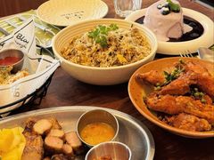 烤猪颈肉佐菠萝紫苏叶-Blac+Blac(中海环宇荟店)