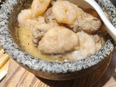 橄榄油蘑菇虾仁-虎丸烧肉(世纪汇店)