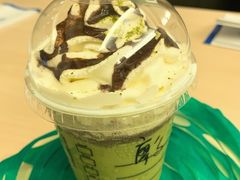 抹茶可可碎片星冰乐-星巴克(广州南站A18检票口楼上)