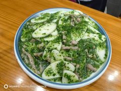 荠菜肉丝炒年糕-小方的面(徐家汇店)