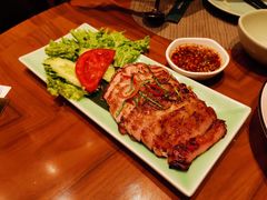 炭烧猪颈肉-mango tree芒果树泰国餐厅(青岛万象城店)