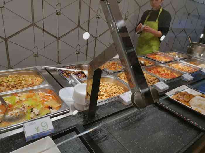 大米先生(民生路沃尔玛店)-"米饭很好吃,菜的味道也好,环境很干净,消.