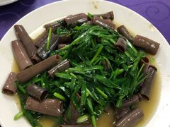 韭菜炒海肠-林之六八·6886大连老菜馆