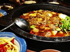 受气牛肉微辣锅小锅-受气牛肉·耙牛肉火锅(水晶郦城店)