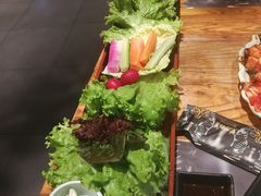 生菜拼盘-黑牛の店·和牛烧肉(大悦城店)