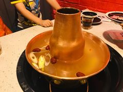 万寿菊花涮肉锅-京韵胡同·酱香羊蝎子火锅涮肉(长寿路店)