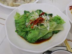 白灼罗马生菜-松云居.大连人.大连菜