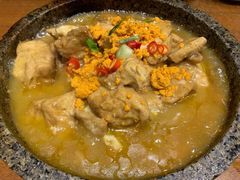 石锅海胆豆腐-日月昇海鲜码头(开发区五彩城店)