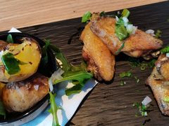 香烤鸡翅配烤薯仔-玛尚诺Pizza&Bar(长泰广场店)