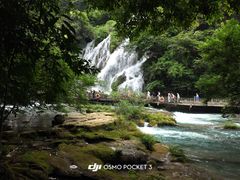 -小七孔景区-六十八级跌水瀑布