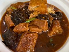 石锅黑豆腐-船老大饭店(太滆街店)