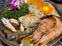 -明洞阿姨·韩式酱蟹烤肉·创意料理(三元桥店)