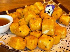 咸鸭蛋黄焗日本豆腐-檐下风铃酒馆