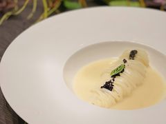 黄鱼汁山药面-大中华希尔顿酒店·兰亭潮中餐厅·粤菜