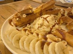 香蕉脆果仁华夫饼-西关84·History·Art·Cafe
