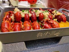 金汤蒜蓉小龙虾-鲁小三·大骨自助(金山总店)