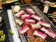 羊肉串-長壹旋转烤吧 农家鸡火锅