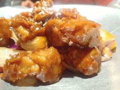 蒜香蜜汁排骨-绿茶餐厅(蓝色港湾店)