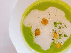 甜青豆浓汤-Jean Georges