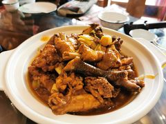 -东来菜馆•手抓海鲜家常菜•海鲜锅贴(鸽子窝店)