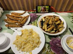 蛤蜊肉拌茄子-华春餐馆(鱼山路店)