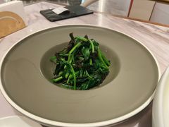 有机菠菜炒紫菜-喜鼎海胆水饺(平安金融中心店)