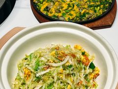 铁板小蛎蝗煎土鸡蛋-大锅强·蒸海鲜青岛菜(吾悦广场店)