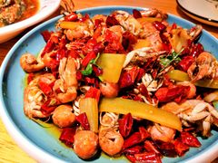辣炒卢沟虾-丹东立强海鲜烧烤·牛B大串(星海店)