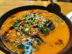 吊锅酸萝卜牛肉-新竹里馆·花园餐厅(兴苑路店)