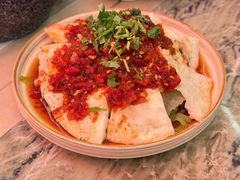 凉拌荷包蛋-浩海火燒雲傣家菜(合生汇店)