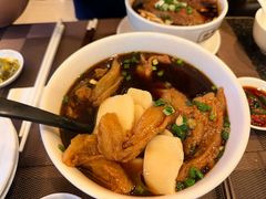 红烧牛筋年糕-中国厨房/台湾牛肉面